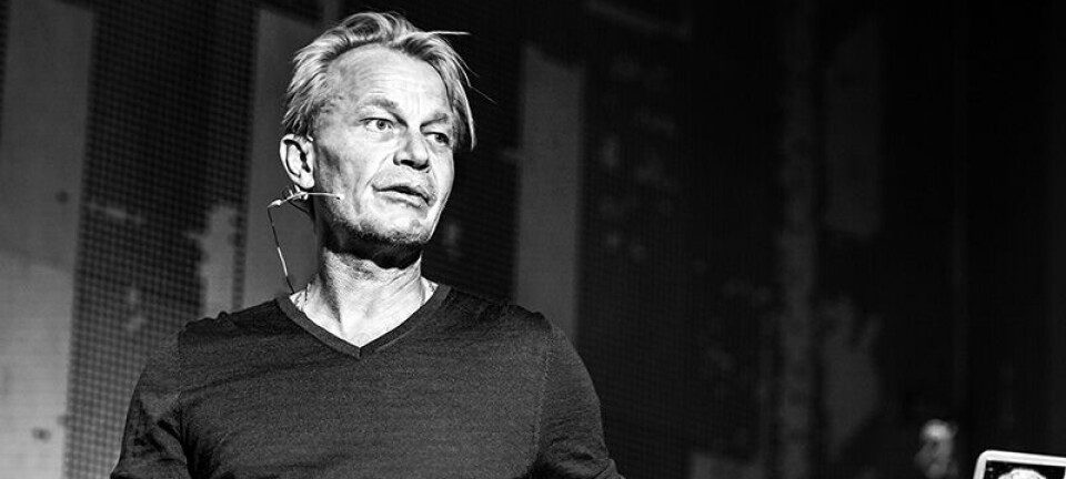 Ramt af  hjerneblødning