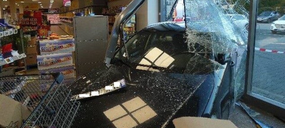 Vildfaren bilist  kvæster Netto-ansat