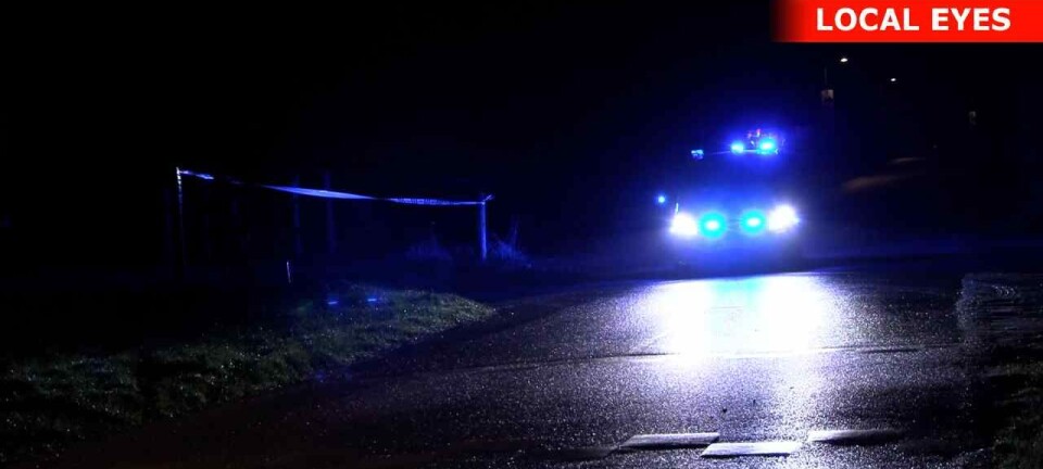 Død person fundet i udbrændt køretøj