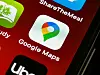 Google Maps-ikonet vises på en smartphone blandt andre apps.