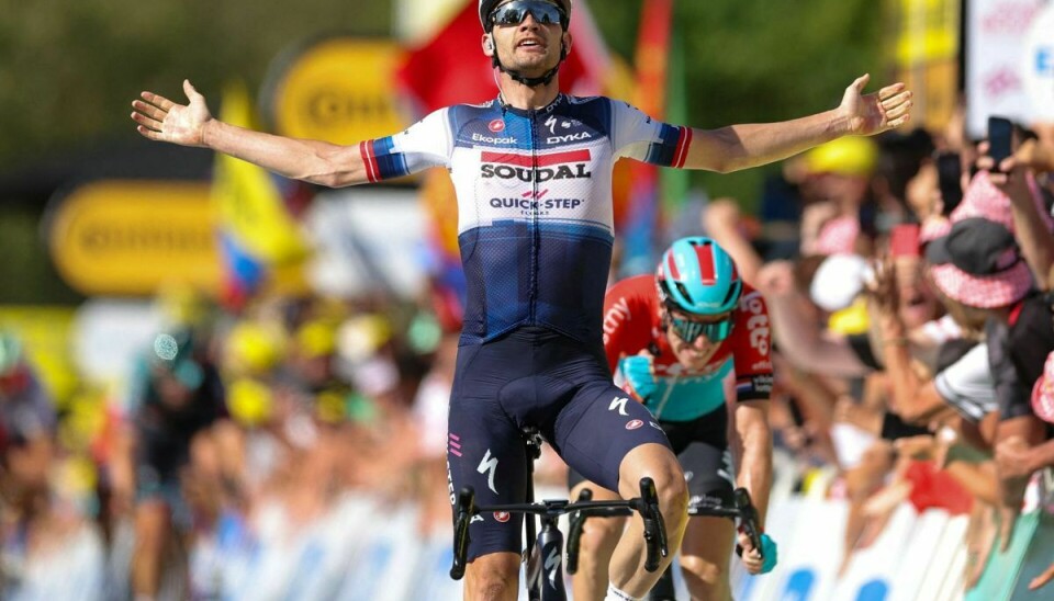 Kasper Asgreen vinder den 18. etape af Tour de France.