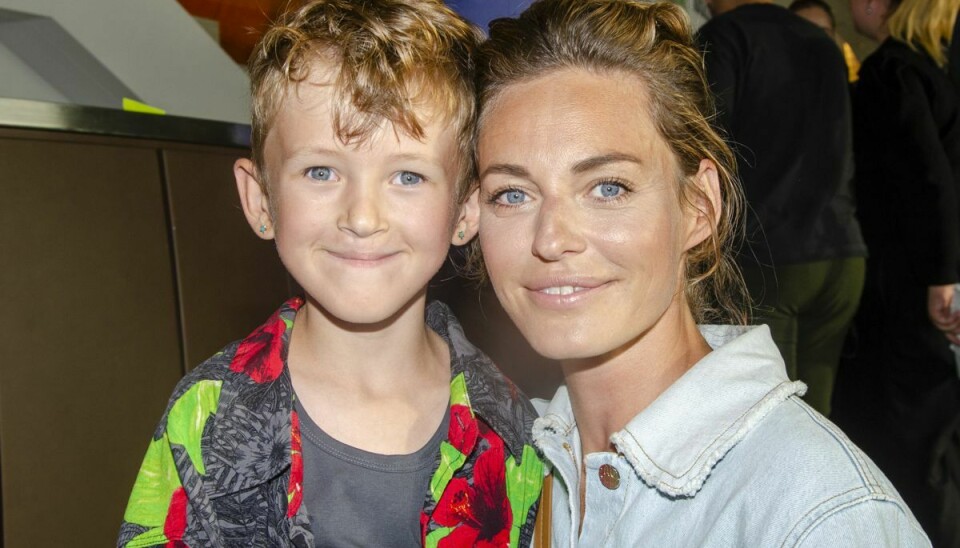 - Han er min yndlingsmakker at have med på Roskilde Festival, sagde Sarah Grünewald sammen med sønnen Luis i Operaen.