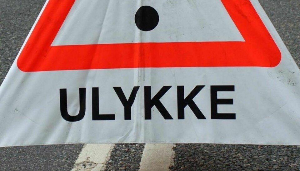 Der er spærret på ubestemt tid på Ålbækvej efter ulykken. (Arkivfoto)
