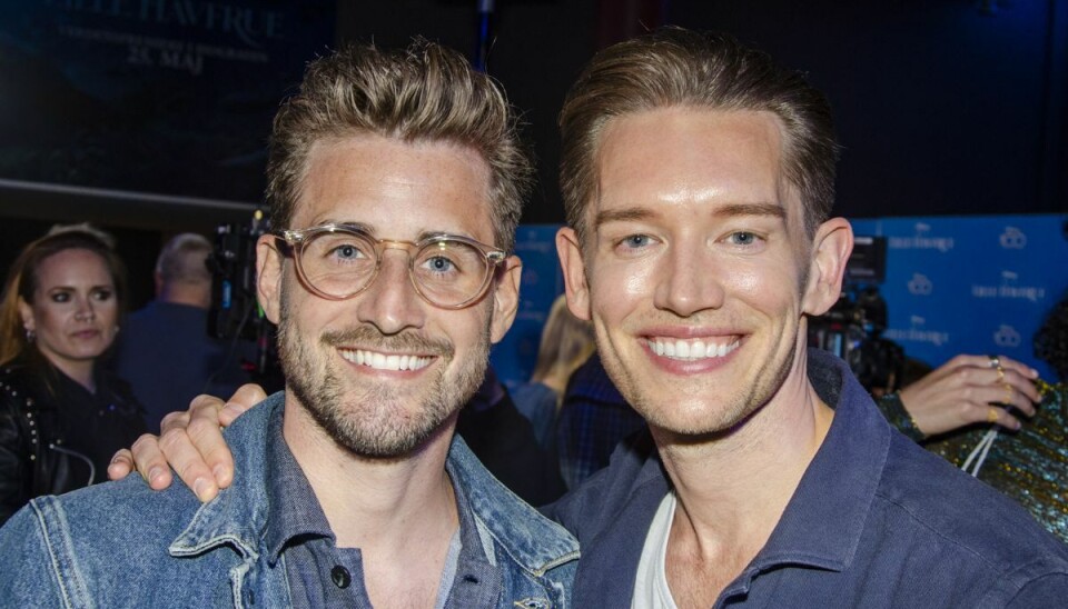 Frederik Haun og Morten Kjeldgaard håber det hele kommer til at klappe søndag, hvor den står på bryllupsfest. Frederik Haun og Morten Kjeldgaard håber det hele kommer til at klappe søndag, hvor den står på bryllupsfest.