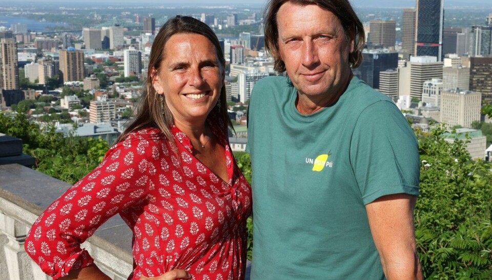 Anne Hjernøe og Anders Agger, der snart er aktuelle i DR's 'Anne og Anders i Canada' Anne Hjernøe og Anders Agger, der snart er aktuelle i DR's 'Anne og Anders i Canada'