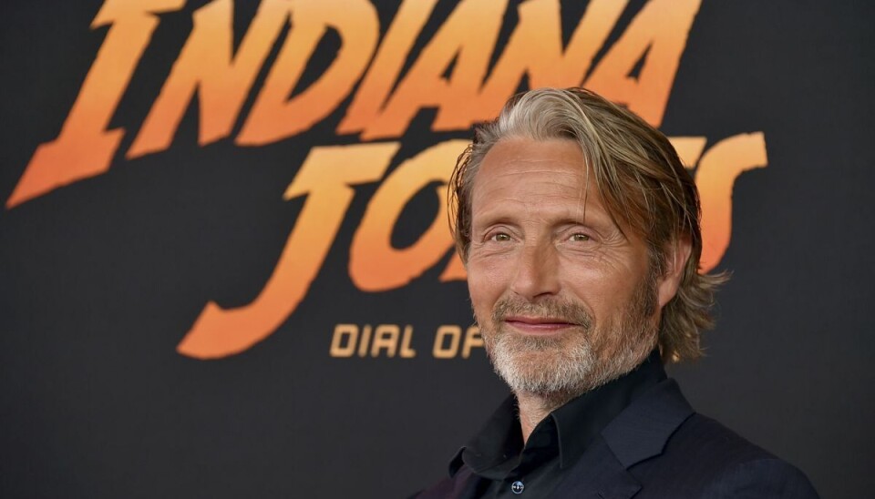Den internationale skuespiller Mads Mikkelsen spiller nazi-skurken og rumforskeren Voller i den nye Indiana Jones-film, som lige nu er aktuel i biograferne. (Arkivfoto). Den internationale skuespiller Mads Mikkelsen spiller nazi-skurken og rumforskeren Voller i den nye Indiana Jones-film, som lige nu er aktuel i biograferne. (Arkivfoto).