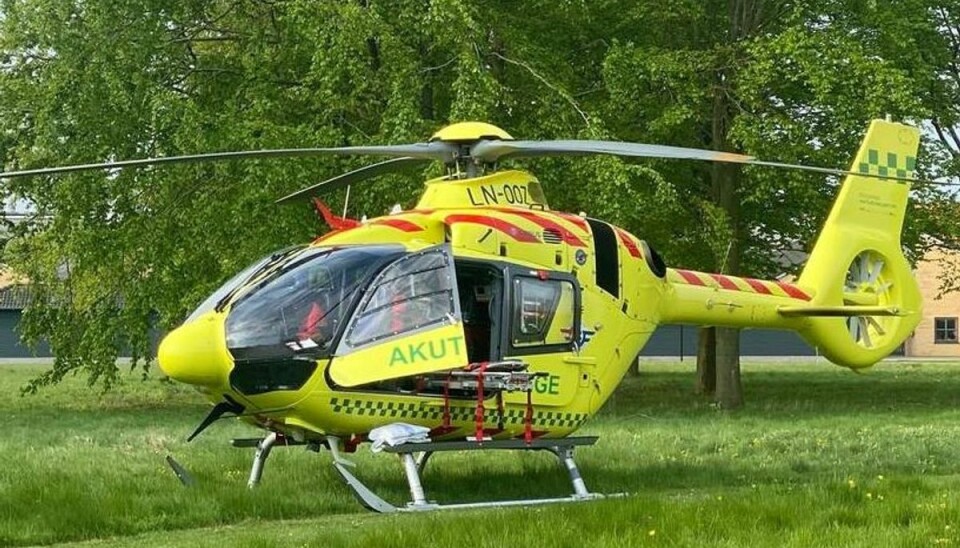 Slagterimedarbejderen blev fløjet til hospitalet efter den alvorlige ulykke. (Arkivfoto). Slagterimedarbejderen blev fløjet til hospitalet efter den alvorlige ulykke. (Arkivfoto).
