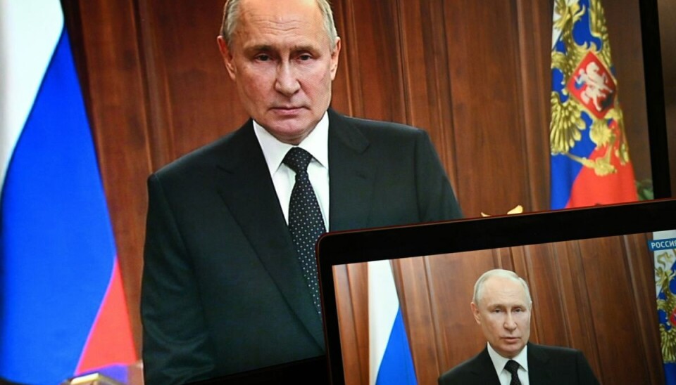 Putin er tavs som graven.