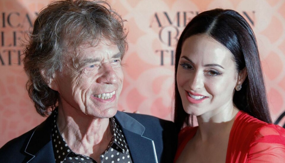79-årig Mick Jagger og han 43 yngre forlovede, Melanie Hamrick. 79-årig Mick Jagger og han 43 yngre forlovede, Melanie Hamrick.