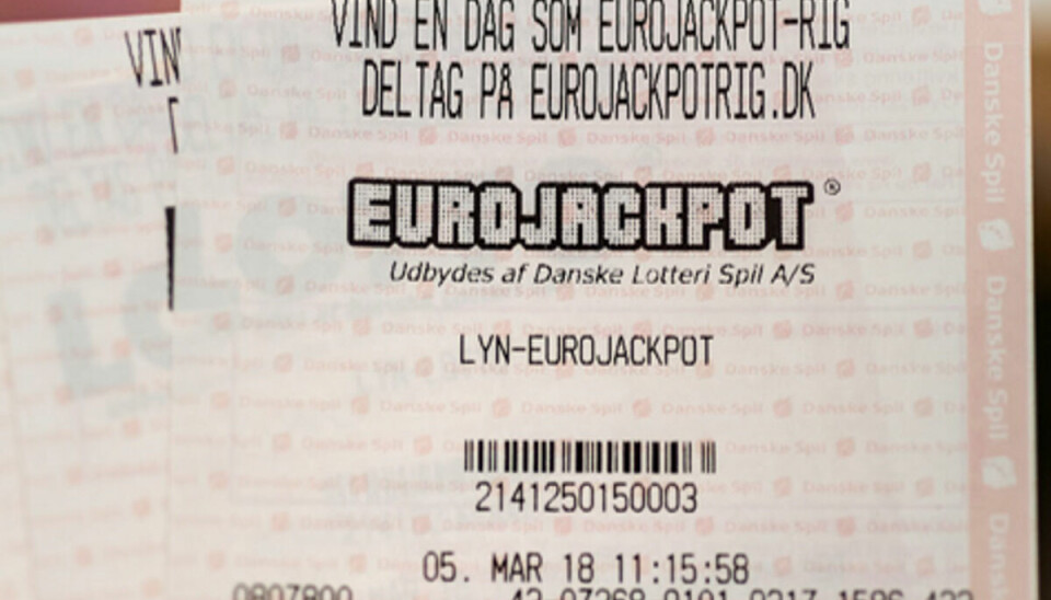 Fredag er der mulighed for at vinde 670 millioner i Eurojackpot.
