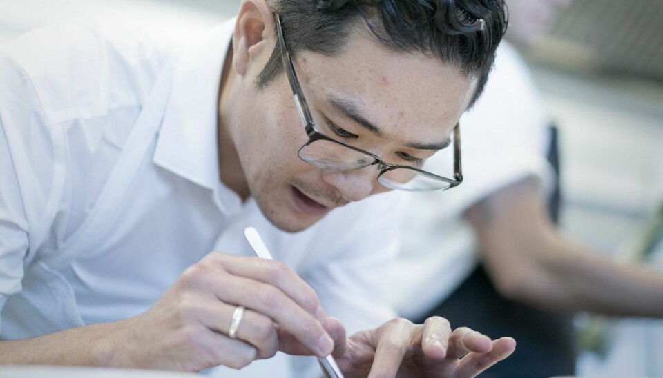 Kristian Baumanns restaurant Koan åbnede i nye lokaler på Langelinie i begyndelsen af 2023. Madanmelder Ole Troelsø peger på den koreanskinspirerede restaurant som et bud på en ny dansk michelinstjerne. (Arkivfoto). Kristian Baumanns restaurant Koan åbnede i nye lokaler på Langelinie i begyndelsen af 2023. Madanmelder Ole Troelsø peger på den koreanskinspirerede restaurant som et bud på en ny dansk michelinstjerne. (Arkivfoto).