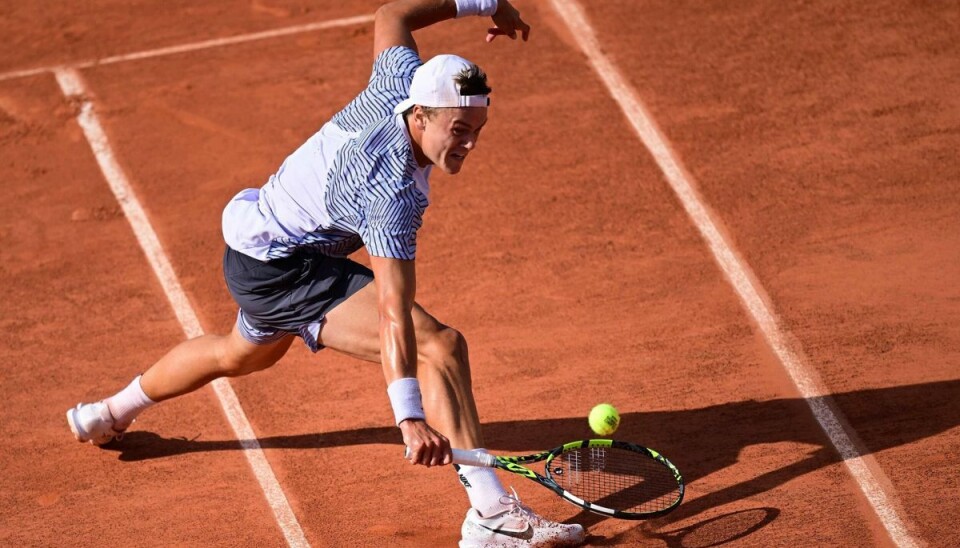 Holger Rune har fortsat kun været i aktion en gang i dette års French Open. Tirsdag slog han Christopher Eubanks i fire sæt.