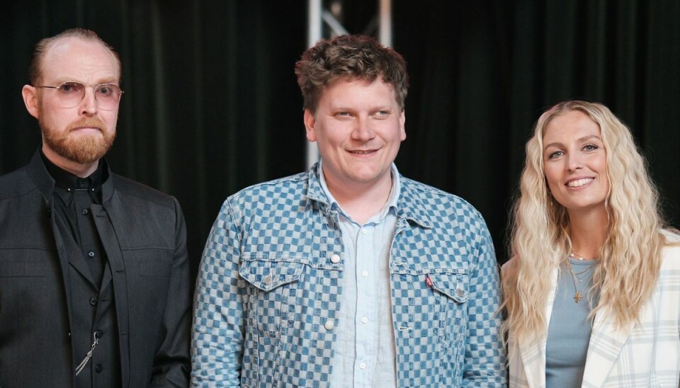 Heino Hansen ses her mellem Josephine Høgh og Jan Hellesø Heino Hansen ses her mellem Josephine Høgh og Jan Hellesø