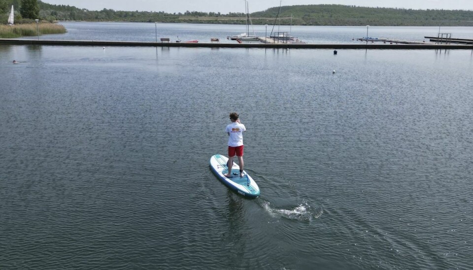 26-årige Scott Sendon døde på paddleboardet, da lynet pludselig slog ned i ham. (Arkivfoto)