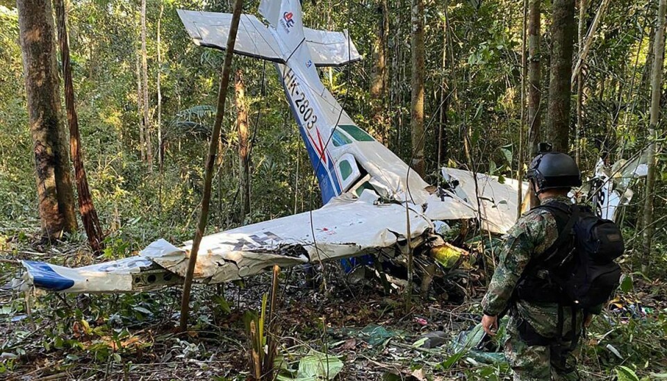 Fire børn overlevede et flystyrt i Amazonas jungle, mens de tre voksne om bord på flyet døde i styrtet. (Arkivfoto). Fire børn overlevede et flystyrt i Amazonas jungle, mens de tre voksne om bord på flyet døde i styrtet. (Arkivfoto).