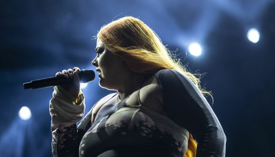 Jada lukkede sidste sommer Roskilde Festivals Orange Scene med sange som 'Nudes', 'Dangerous' og 'Don't Say My Name and Forget It Again'. (Arkivfoto).