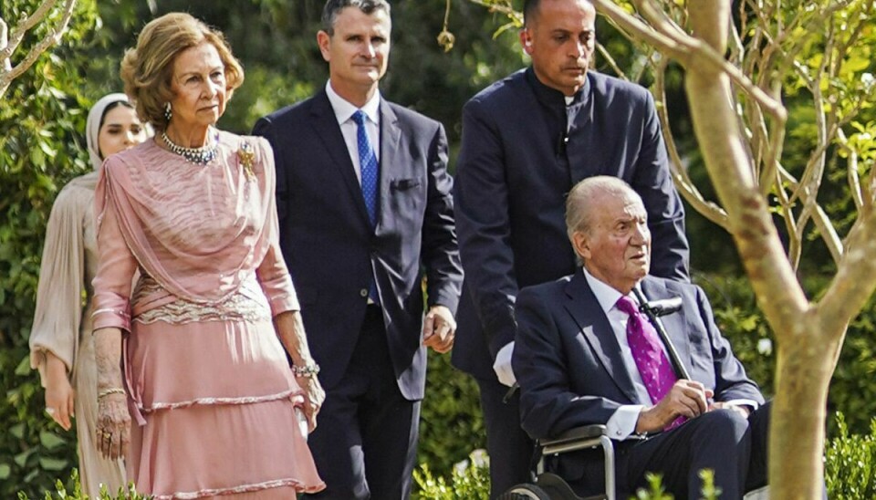 Det spanske kongehus var repræsenteret ved ekskong Juan Carlos og eksdronning Sofia.