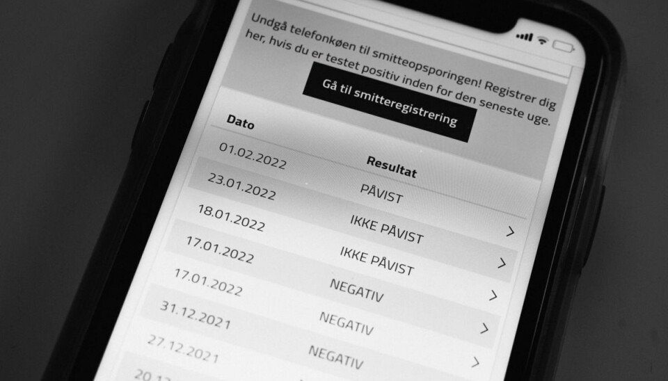 Borgere kunne tilgå sundhed.dk for at få svar på en coronatest. Alligevel sendte læger mere end en halv million e-mails ud med negative testsvar - og blev honoreret for det. (Arkivfoto). Borgere kunne tilgå sundhed.dk for at få svar på en coronatest. Alligevel sendte læger mere end en halv million e-mails ud med negative testsvar - og blev honoreret for det. (Arkivfoto).