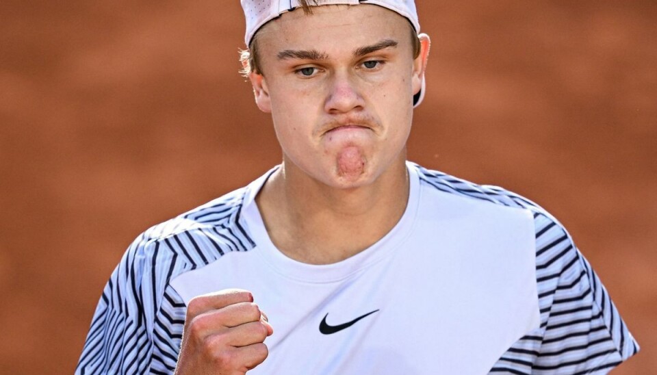 Holger Rune er klar til tredje runde af French Open.