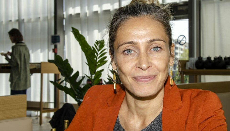 Laura Drasbæk trives bedst alene for tiden, fordi hun er i det kreative hjørne. Laura Drasbæk trives bedst alene for tiden, fordi hun er i det kreative hjørne.