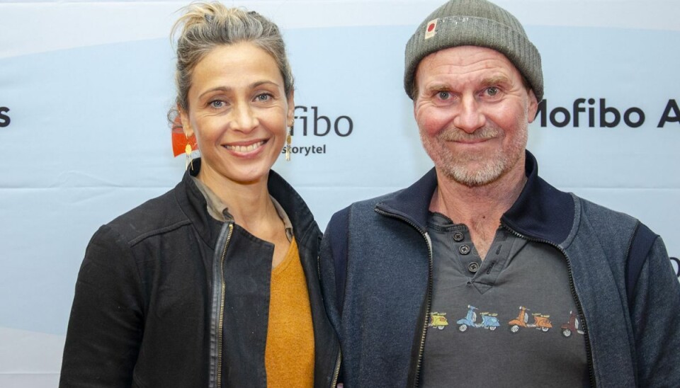 Laura Drasbæk her med kæresten Lasse Spang Olsen. Laura Drasbæk her med kæresten Lasse Spang Olsen.
