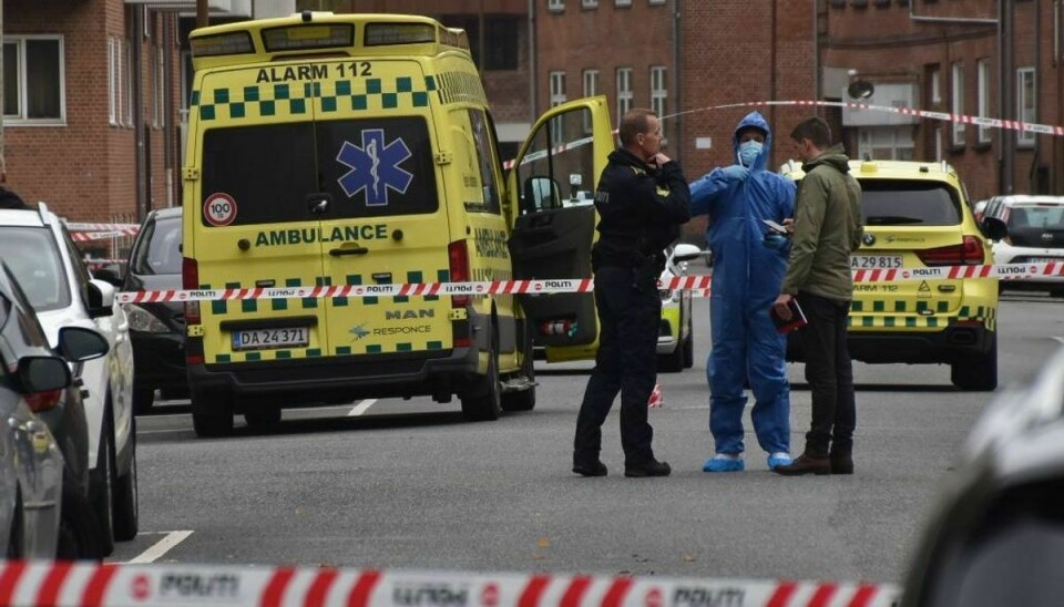 En 60-årig mand fundet blødende på Svendsgade i Vejle i oktober.