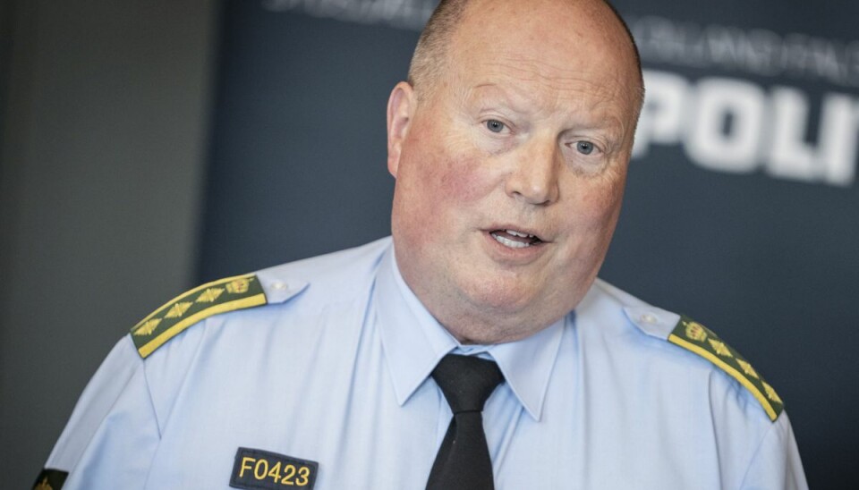 Politiinspektør Kim Kliver holdt onsdag middag doorstep pressemøde sammen med vicepolitiinspektør Rune Nilsson om politiets efterforskning mod den 32-årige fængslede i sagen fra Kirkerup på politistationen i Næstved, onsdag den 26. april 2023. Politiinspektør Kim Kliver holdt onsdag middag doorstep pressemøde sammen med vicepolitiinspektør Rune Nilsson om politiets efterforskning mod den 32-årige fængslede i sagen fra Kirkerup på politistationen i Næstved, onsdag den 26. april 2023.