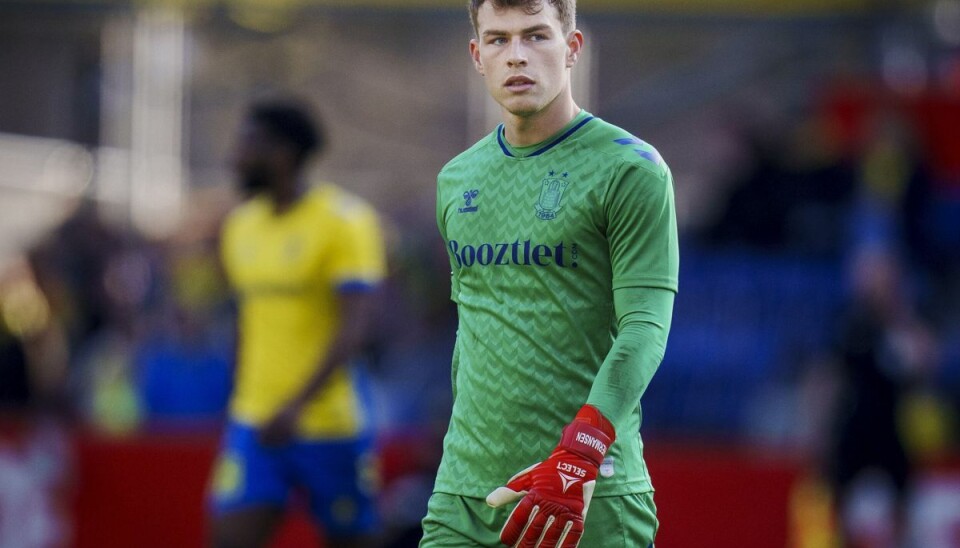 Mads Hermansen er påvirket af, at Brøndbys fans ikke leverer den samme opbakning, som de tidligere har gjort, på Brøndby Stadion. (Arkivfoto). Mads Hermansen er påvirket af, at Brøndbys fans ikke leverer den samme opbakning, som de tidligere har gjort, på Brøndby Stadion. (Arkivfoto).