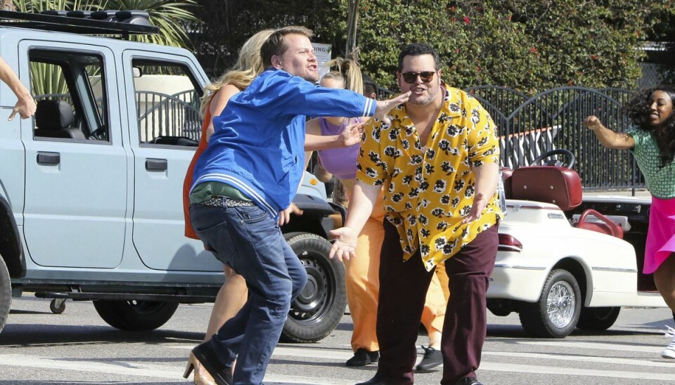 James Corden i gang med optagelserne til det sidste 'The Late Late Show'. James Corden i gang med optagelserne til det sidste 'The Late Late Show'.