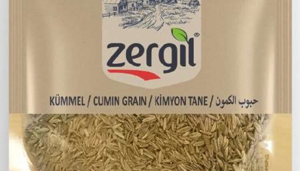 Her ses det produkt, som advarer mod at indtage. Fødevarestyrelsen Her ses det produkt, som Fødevarestyrelsen advarer mod at indtage.