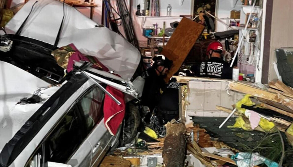 Ingen personer i huset blev ramt Ingen personer i huset blev ramt