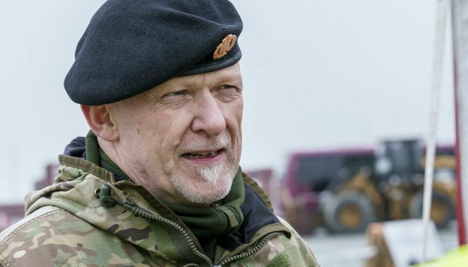 Henrik Lyhne har tilbragt årtier i Forsvaret, har været udsendt, og internt er han respekteret. Lyhne fylder 60 år den 8. juli. (Arkivfoto).