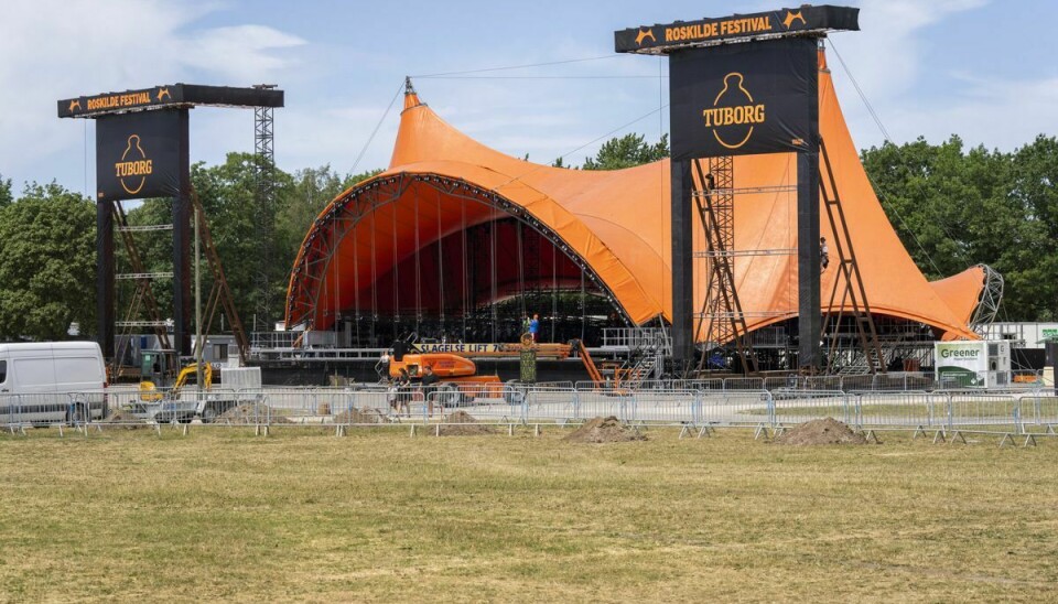 Voldtægten skulle angiveligt være sket på campingområdet ved Roskilde Festival.