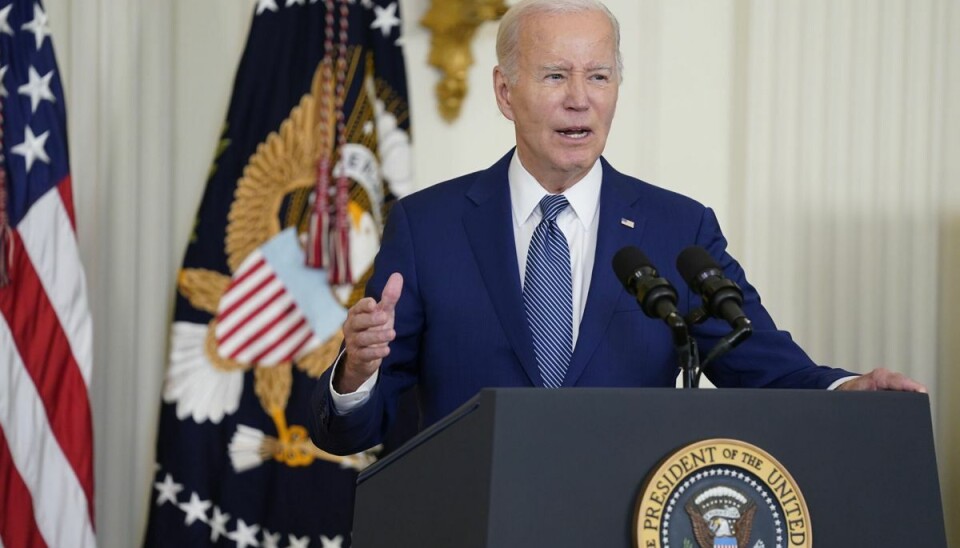 USA's præsident, Joe Biden, siger, at USA ikke var involveret i oprøret mod den russiske leder, Vladimir Putin. 'Vesten havde ikke noget at gøre med Ruslands Wagner-revolte,' siger Biden. USA's præsident, Joe Biden, siger, at USA ikke var involveret i oprøret mod den russiske leder, Vladimir Putin. 'Vesten havde ikke noget at gøre med Ruslands Wagner-revolte,' siger Biden.