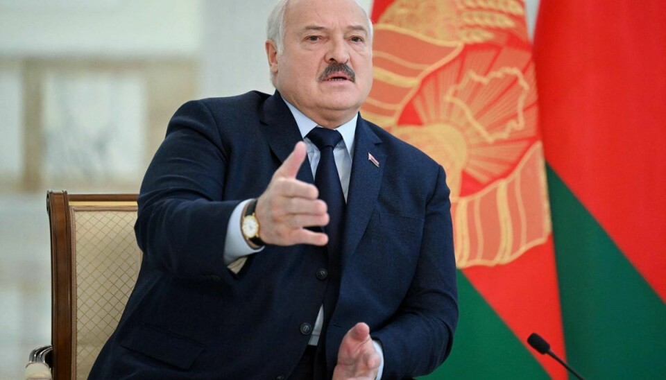 Den belarusiske præsident, Aleksandr Lukasjenko, forhandlede en aftale på plads med Wagner-gruppens leder, Jevgenij Prigozjin, som stoppede gruppens oprør i weekenden. (Arkivfoto).