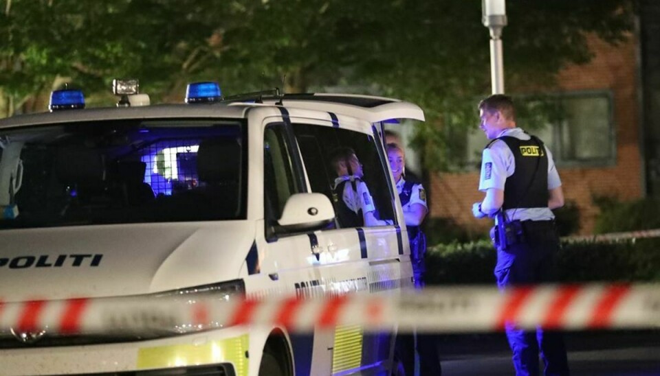 Politiet har affyret skud i Slagelse i nat.