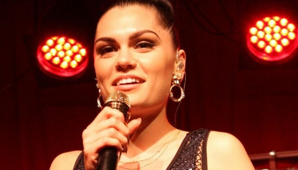 Den britiske popstjerne Jessie J Den britiske popstjerne Jessie J