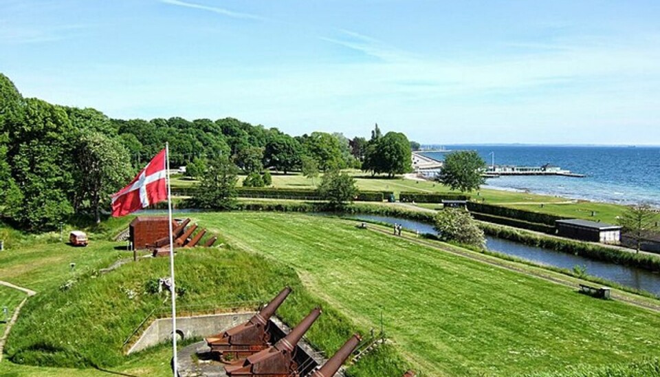 Temperaturen når helt op på 25 grader visse steder.