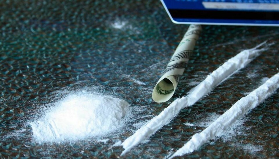 Den 25-årige havde gemt kokainen i sin telefon - men det fandt betjente, da politiet fik telefonen indleveret.