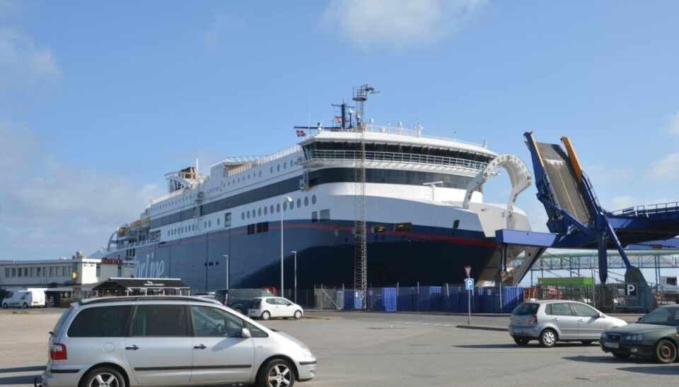 'Superspeed 2' kolliderede lørdag med bølgebryderen i Hirtshals.