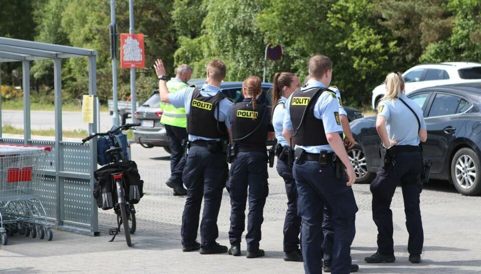 Midt- og Vestsjællands Politi mødte talstærkt frem. Midt- og Vestsjællands Politi mødte talstærkt frem.