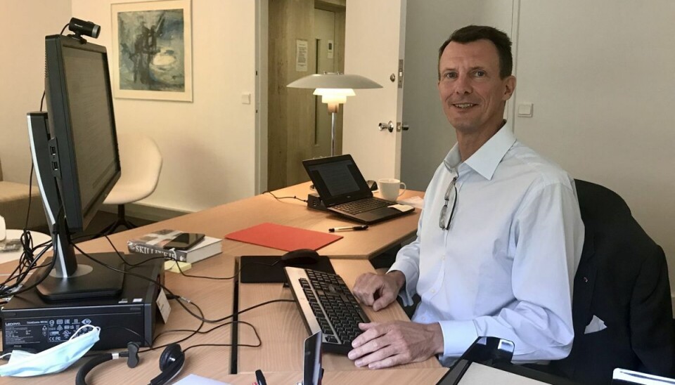 Prins Joachim starter i nyt job som forsvarsindustriattaché på Den Danske Ambassade i Washington D.C. den 1. september Prins Joachim starter i nyt job som forsvarsindustriattaché på Den Danske Ambassade i Washington D.C. den 1. september
