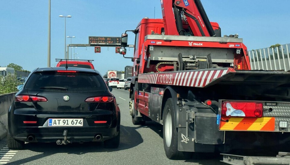 Der er sket et færdselsuheld på Motorring 3 lørdag morgen. Der er sket et færdselsuheld på Motorring 3 lørdag morgen.