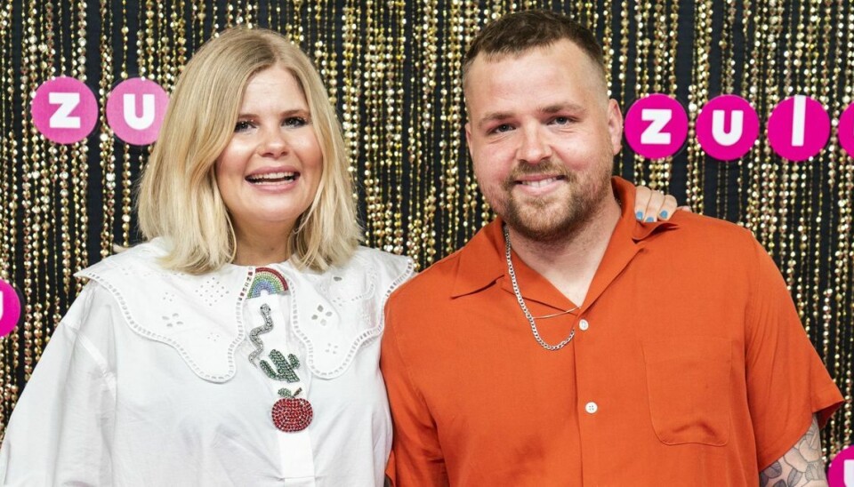 Sofie Linde ses her sammen med gemalen Joakim Ingversen. Sofie Linde ses her sammen med gemalen Joakim Ingversen.