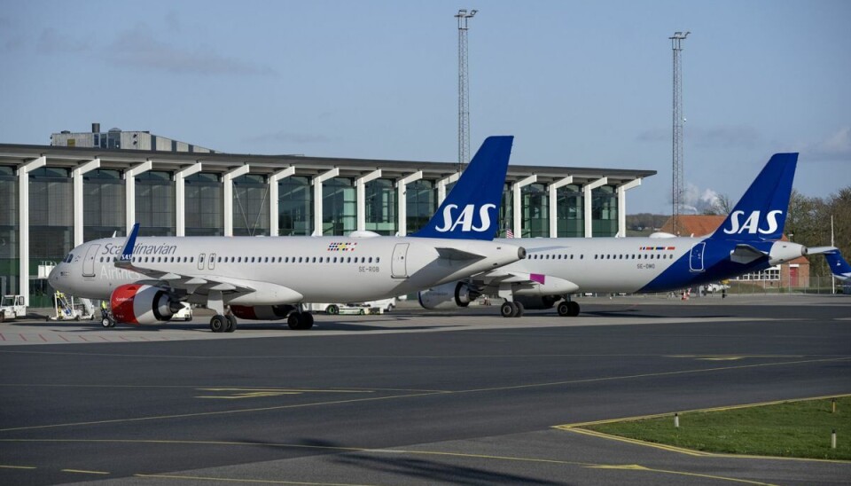 Aalborg Lufthavn oplever også forsinkelser på deres afgange på grund af konflikten i Københavns Lufthavn. (Arkivfoto).