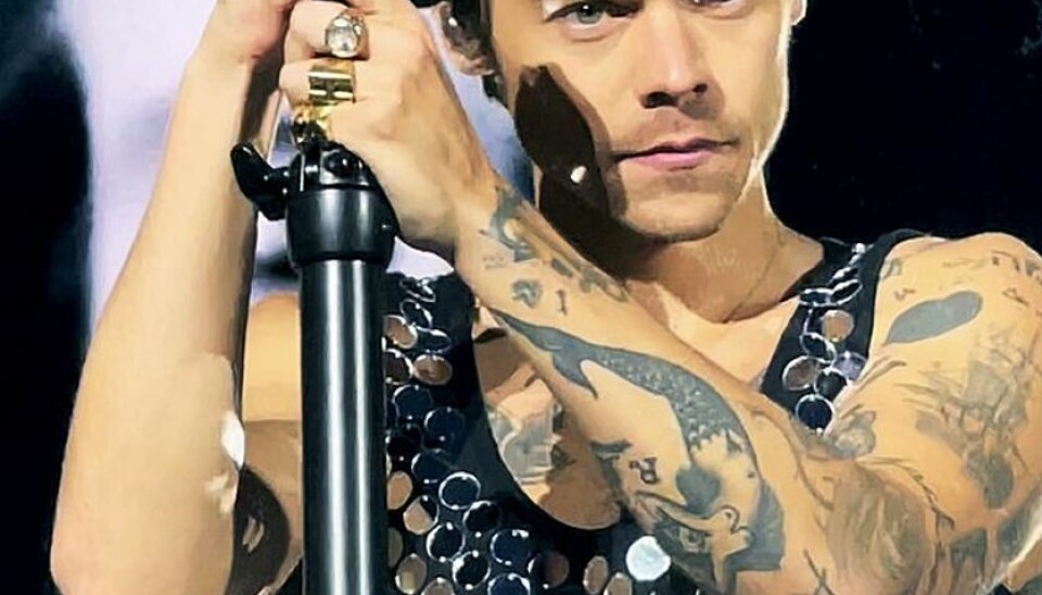 Harry Styles kan åbenbart ikke stå for modeller. Harry Styles kan åbenbart ikke stå for modeller.