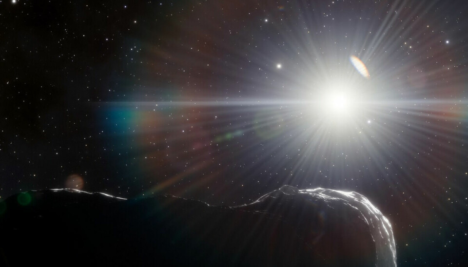 Asteroiden ventes at passere tæt på jorden.