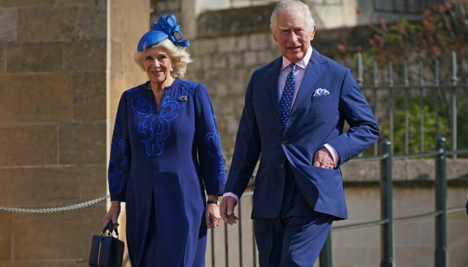 Storbritanniens kong Charles med sin Camilla, der bliver kronet som dronning den 23. maj.