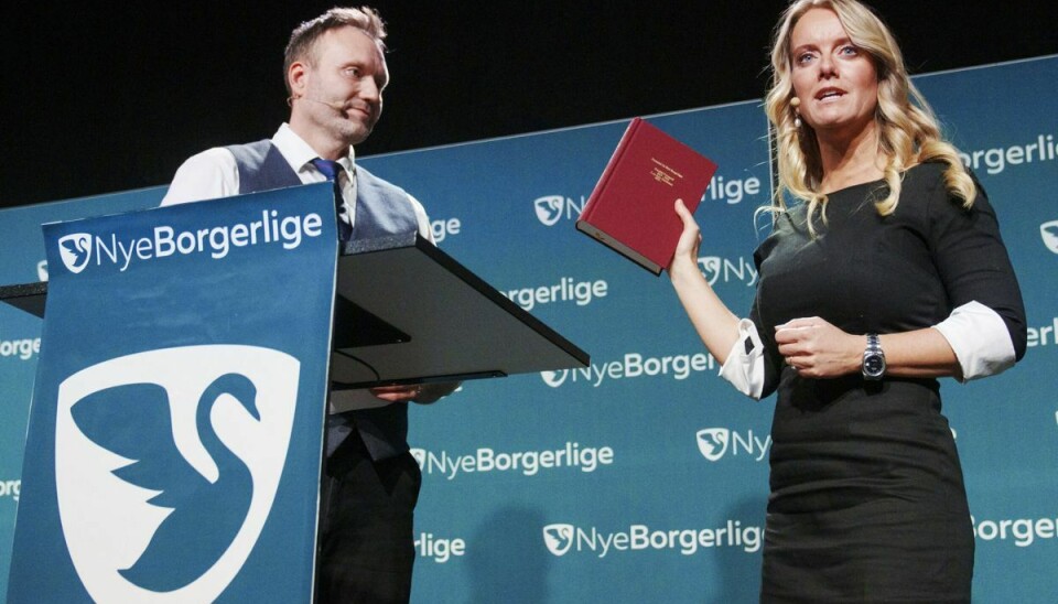 7. februar i år blev Lars Boje Mathiesen valgt som Nye Borgerliges formand, og han erstattede partistifter Pernille Vermund på posten. I dag er han løsgænger i Folketinget.