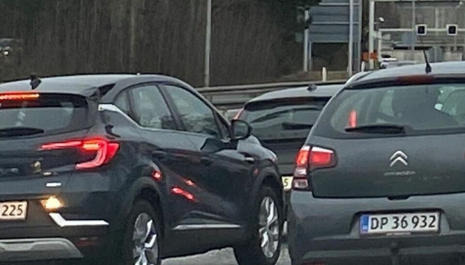 Rejsetiden er forlænget på motorvejen. (Arkivfoto). Rejsetiden er forlænget på motorvejen. (Arkivfoto).